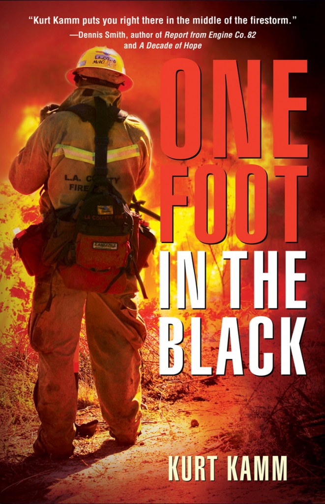 Image of redesigned book cover: One Foot In The Black